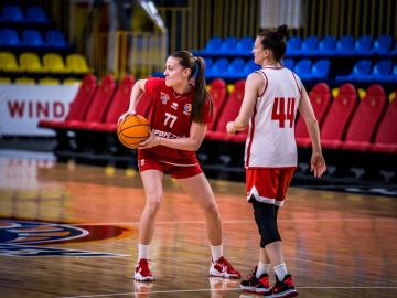 Тренування напередодні гри з БК "Уні Дьєр". EuroCup Women. 23.11.21