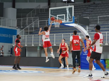 Тренування Прометея напередодні гри з БК Брешія. 7DAYS EuroCup.