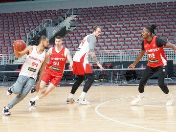 Тренування Прометея напередодні гри з БК Венеція. EuroCup