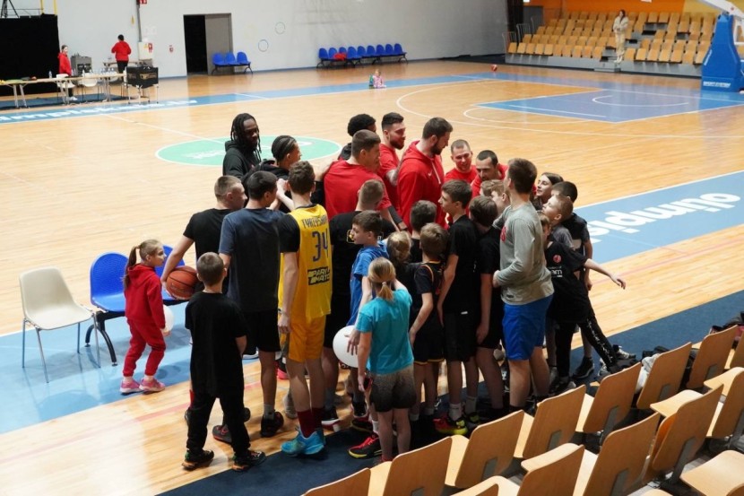 БК "Прометей" провів нове тренування в рамках соціальної програми Євроліги One Team