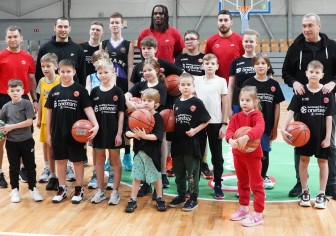БК "Прометей" провів нове тренування в рамках соціальної програми Євроліги One Team 